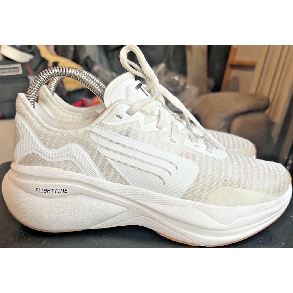 TYR Maverick-V1 Runner Sneaker White/Gum Running Athletic Shoes Women's Sz 7